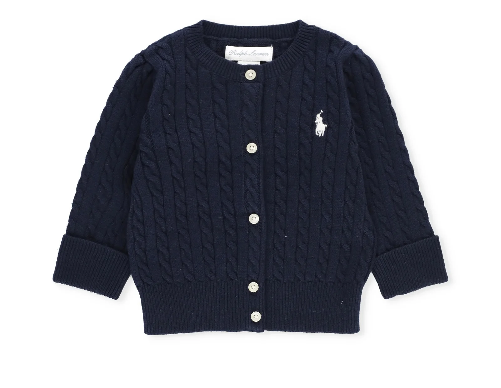 Áo khoác len Il Gufo cho bé navy